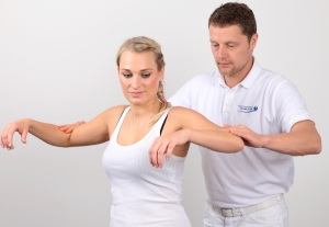 Clinical Examination of shoulder function by a shoulder specialist