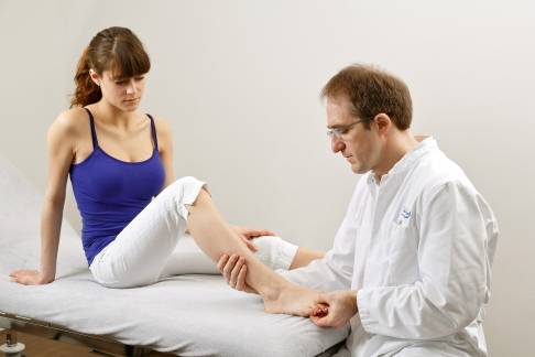 Medical examination for Morton's neuroma