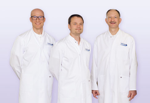 The team of back specialists at the Gelenk-Klinik